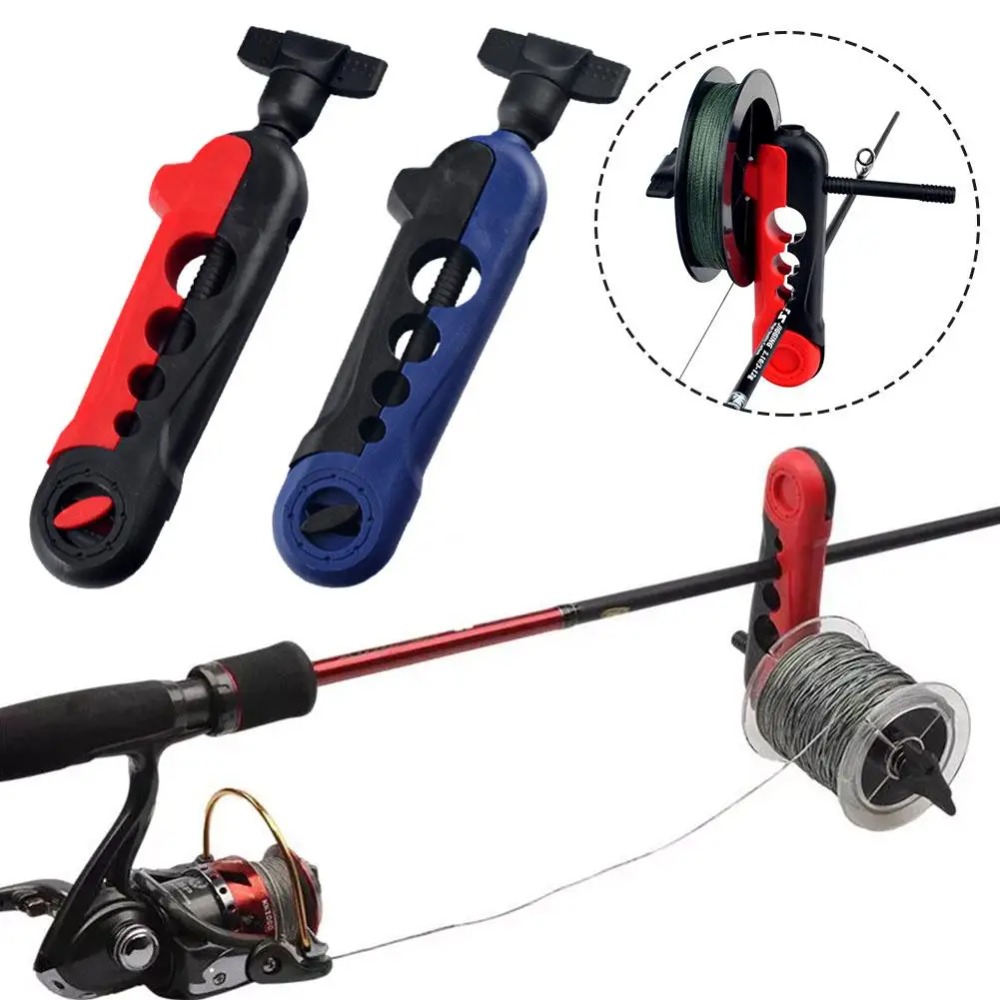 釣り糸ワインダーポータブルベイトキャスティングスピニングリー - Fishing Line Spool のレビューと価格