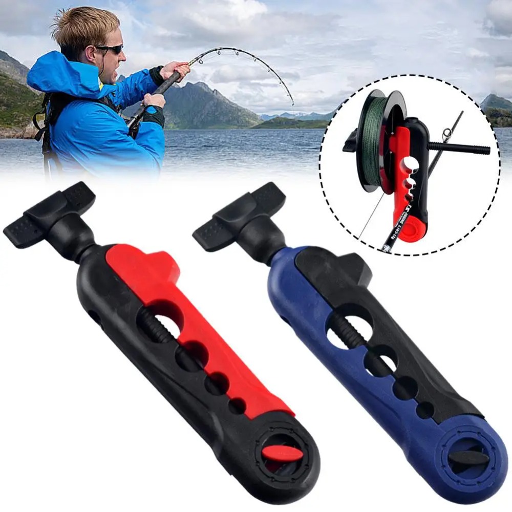 釣り糸ワインダーポータブルベイトキャスティングスピニングリー - Fishing Line Spool のレビューと価格
