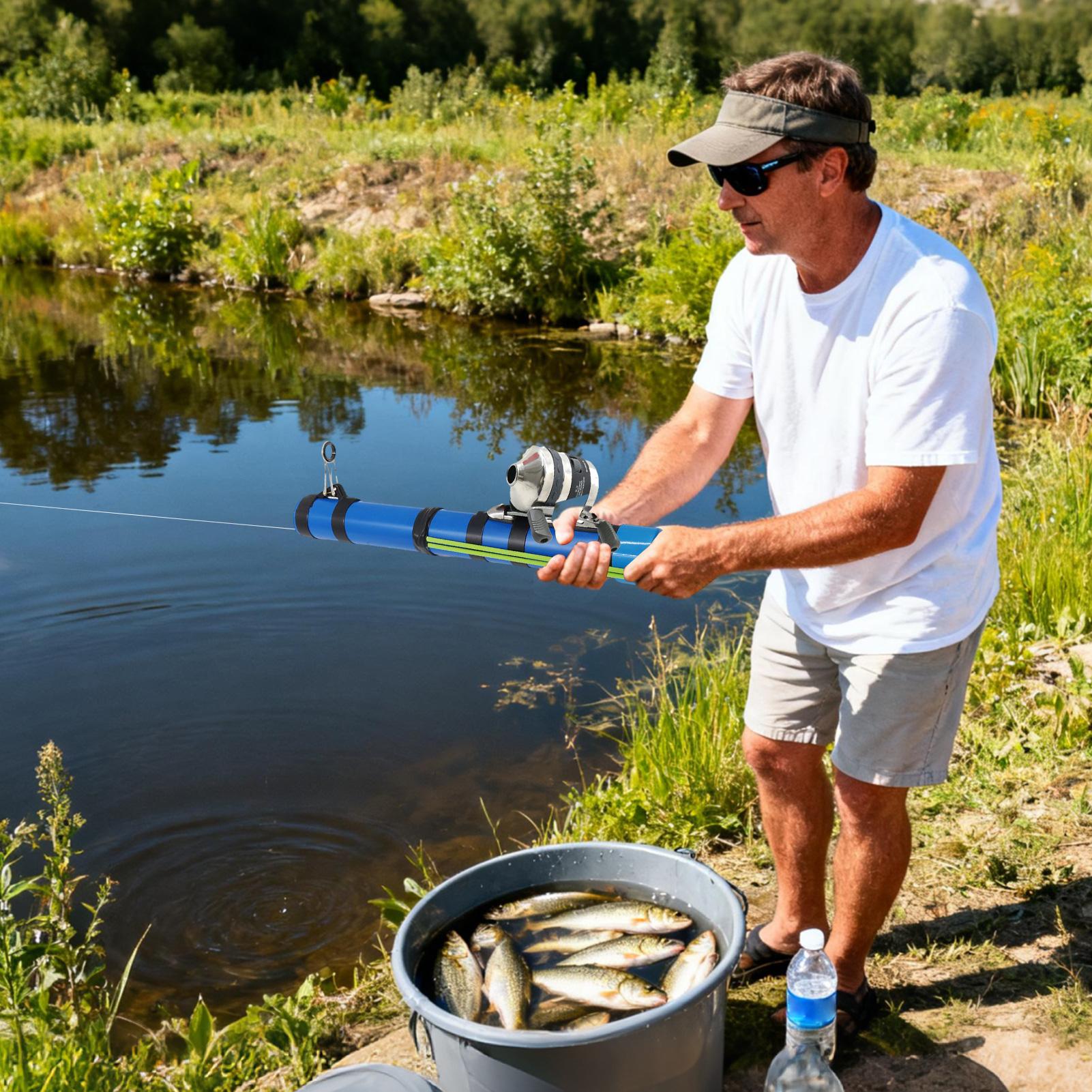 釣り竿 スリングショットデザイン コンパクトな魚用ツール リ - Fishing Line Spool のレビューと価格