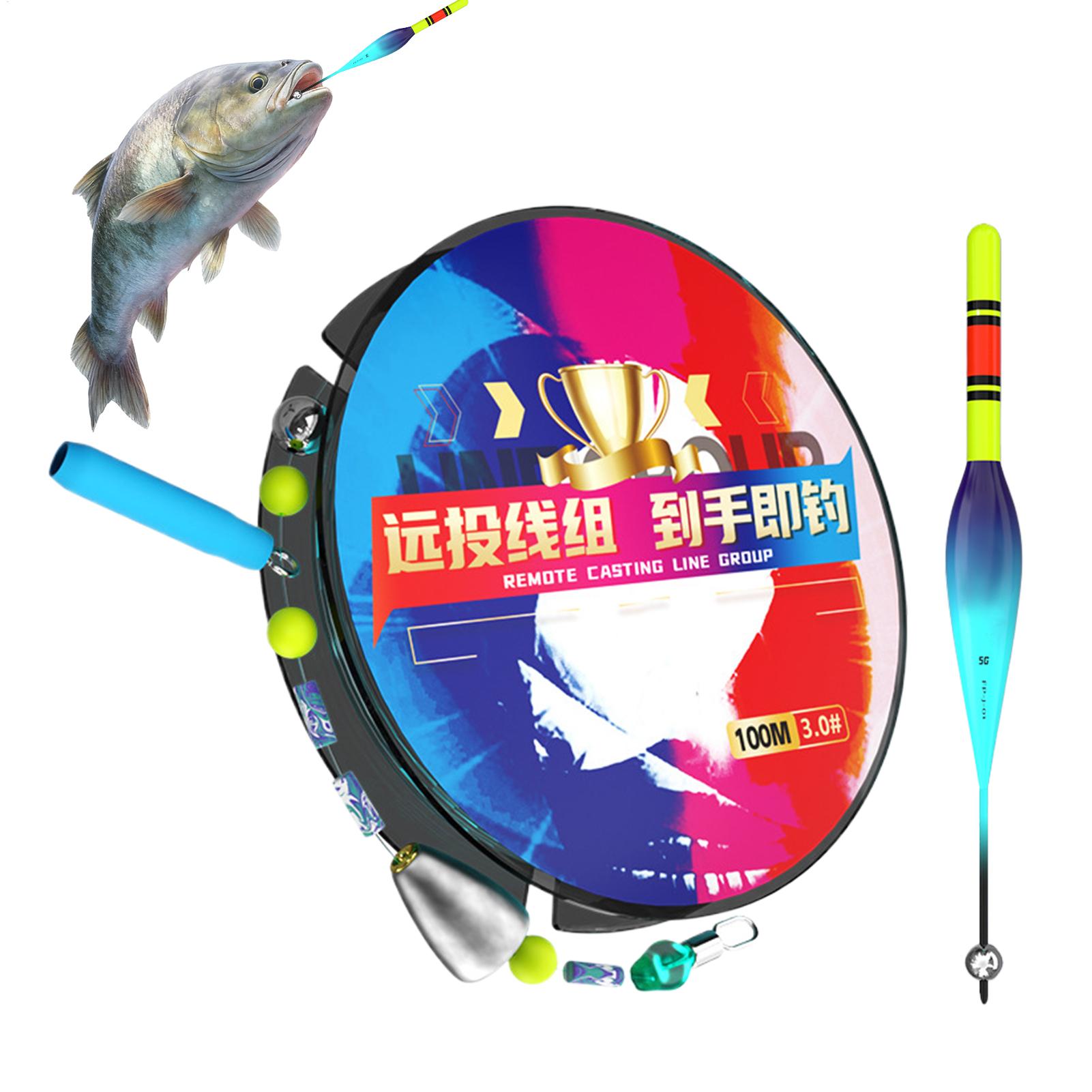 釣り用ボバー 100 メートルラインリグキット自動ボバー釣り - Saltwater Line のレビューと価格