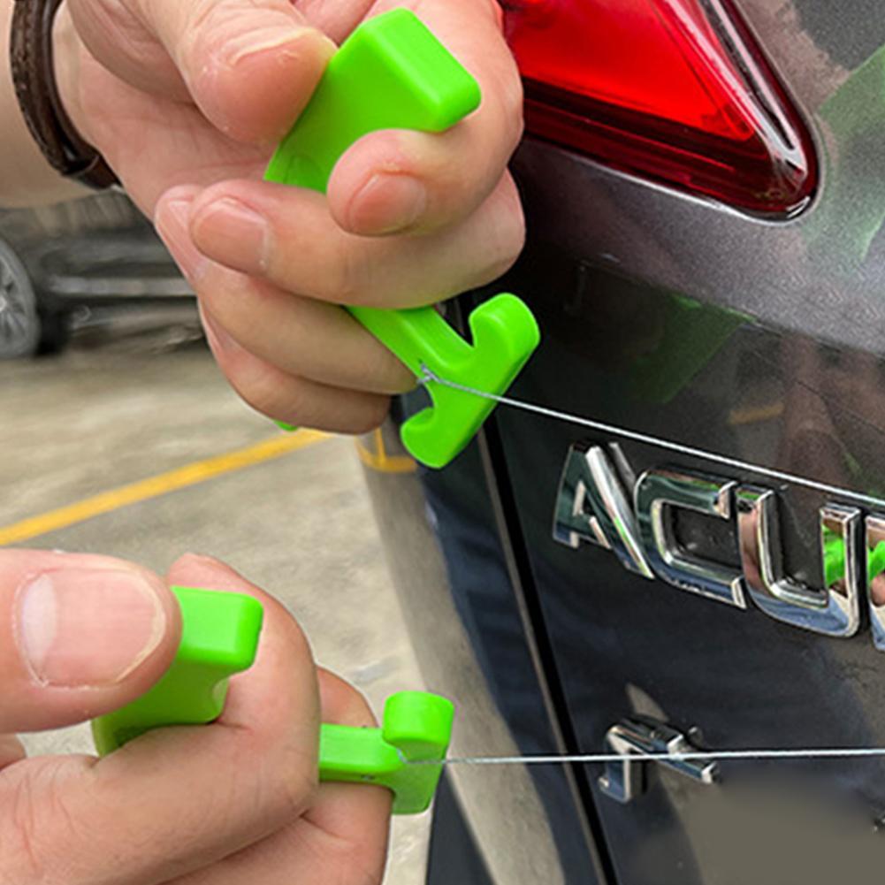車のエンブレム除去ツールキット 人間工学に基づいたロゴ＆ステ - Monofilament Line のレビューと価格