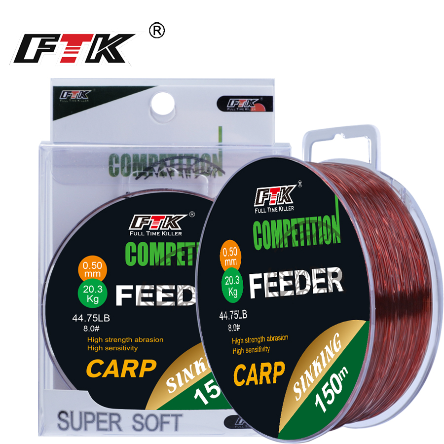 FTK 3D インビジブルカープフィッシングライン ナイロン - Ice Fishing Line のレビューと価格