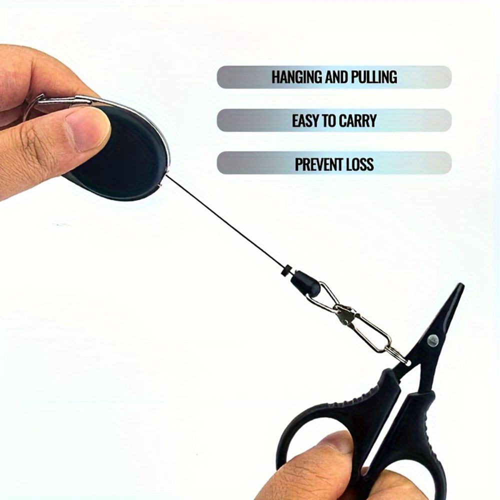 1 セットチタンコーティングステンレス鋼釣りはさみプライヤー - Fishing Line Cutter のレビューと価格