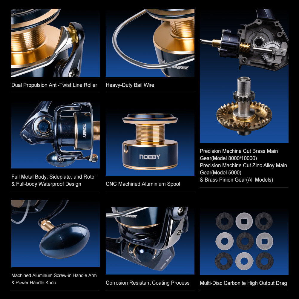 NOEBY インフィニットパワー ソルトウォーター スピニン - Daiwa Reel Bg のレビューと価格