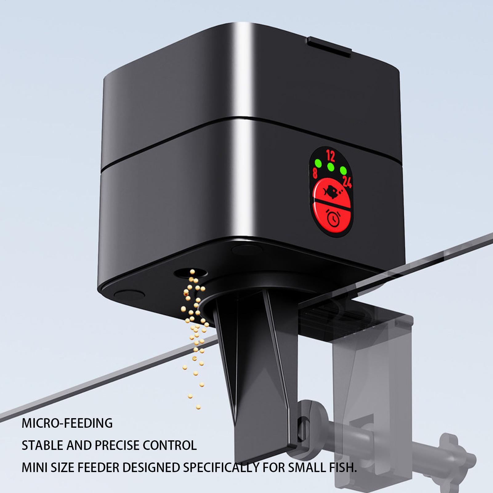 水槽用自動魚フィーダー 自動式Type-C充電式ディスペンサ - Fishing Line Dispenser のレビューと価格