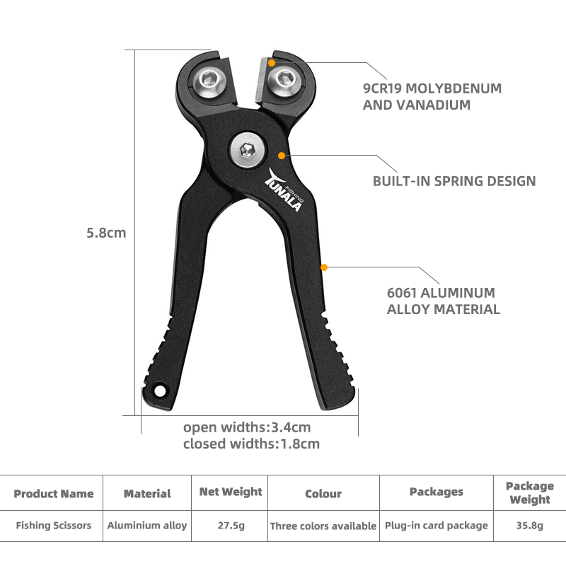 2024年最新ファッションデザイン ポータブル＆ミニ釣り糸カ - Fishing Line Cutter のレビューと価格