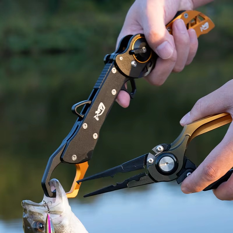 折りたたみアルミ合金フィッシングプライヤーグリップセット釣り - Fishing Line Cutter のレビューと価格