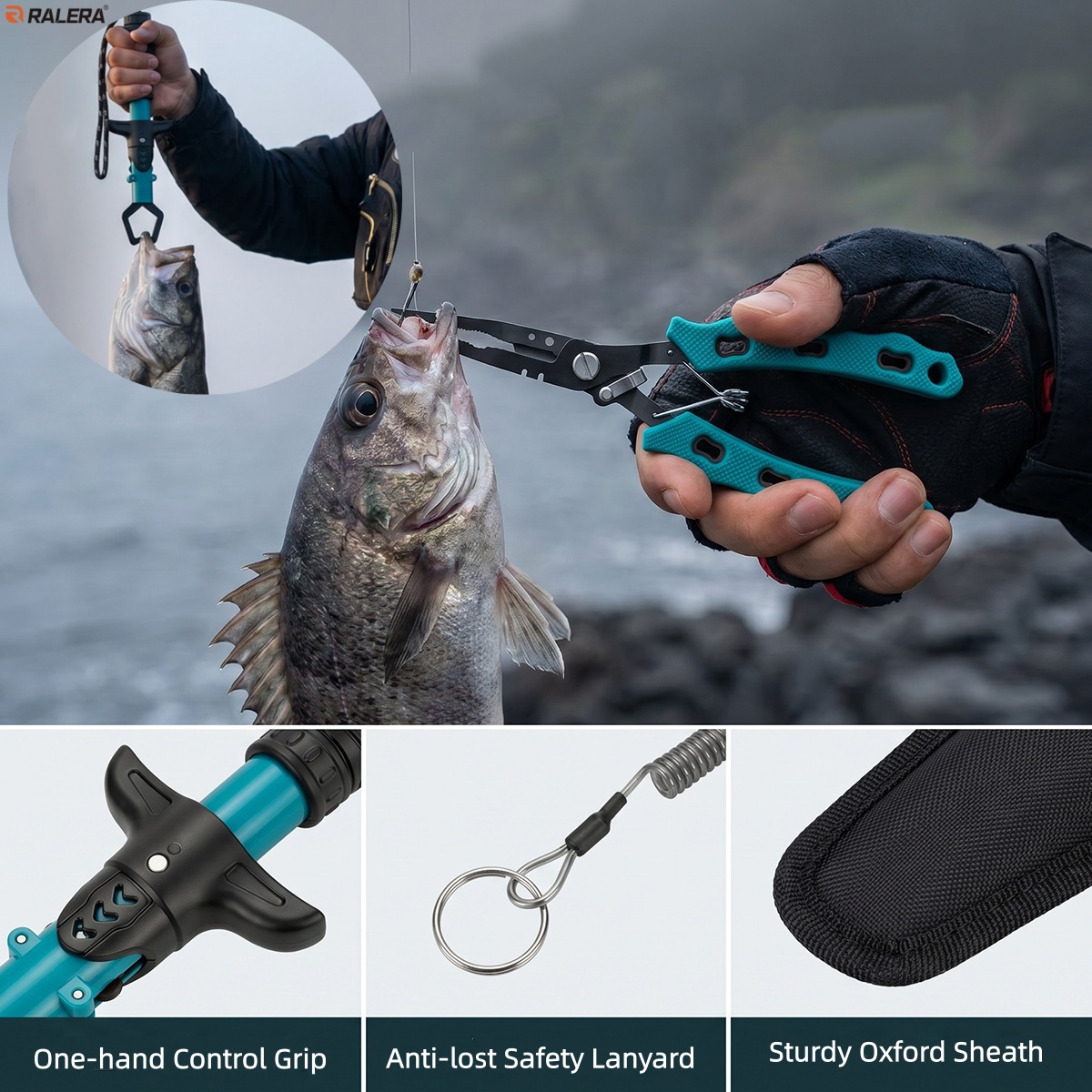 RALERA耐塩水釣り具キット：フィッシングプライヤー、フィ - Freshwater Line のレビューと価格